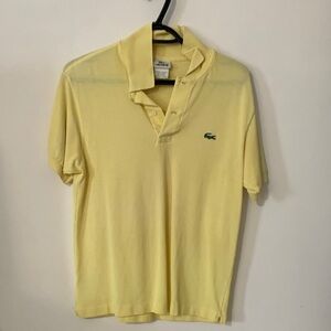 Lacoste Men's Polo in Soft Yellow